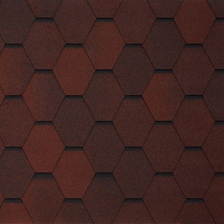 Гибкая черепица Tegola VENETO amarone 410 купить в Ульяновске