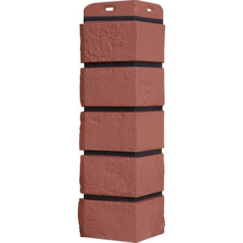 Угол Grand Line состаренный кирпич Элит корица (махагон), ШОВ черный купить в Ульяновске