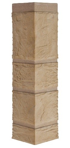 Наружный угол камень (желтый) купить в Ульяновске