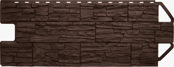 Фасадная панель Альта-профиль Гранд Каньон ЭКО Коричневый купить в Ульяновске