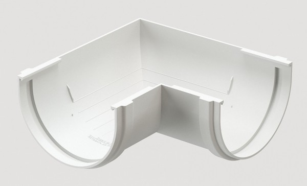 Угловой элемент 90˚ПВХ Docke STANDART пломбир купить в Ульяновске