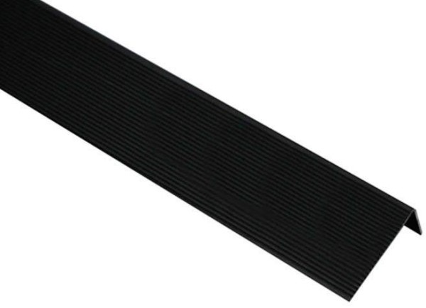 Угол завершающий алюминиевый KRONEX 51,5x30x3000 мм. черный купить в Ульяновске