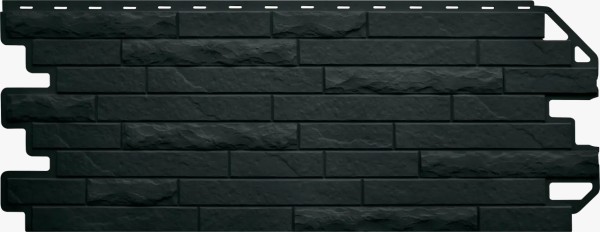 Фасадная панель Цокольный сайдинг Альта-профиль Кирпич-Антик ЭКО Графит купить в Ульяновске