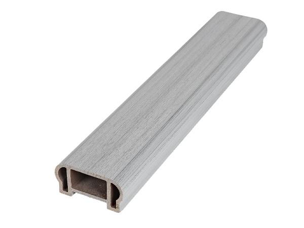 Перила верхнее фигурное Woodvex Co-Extrusion Серый купить в Ульяновске