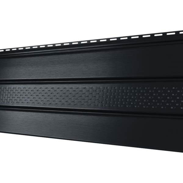 Софит Ю-Пласт PRO Классический перфорация по центру, графит купить в Ульяновске