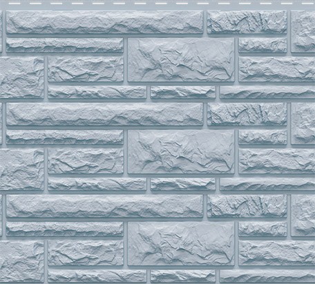 Фасадные панели «Доломит», Серо-голубой купить в Ульяновске