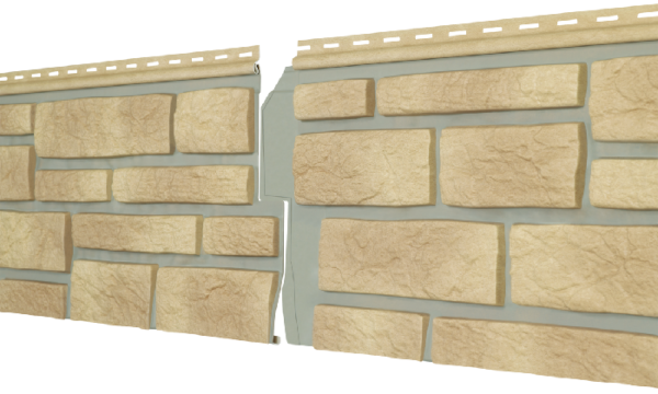 Фасадная панель Ю-пласт Стоун Хаус S-Lock Таганай речной купить в Ульяновске