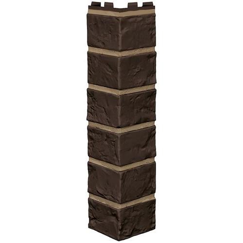 Угол наружный ТЕХНОНИКОЛЬ Оптима Кирпич Тёмно-коричневый купить в Ульяновске