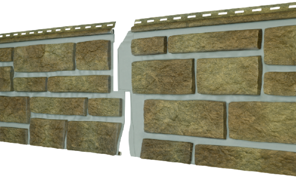 Фасадная панель Ю-пласт Стоун Хаус S-Lock Таганай вулканический купить в Ульяновске