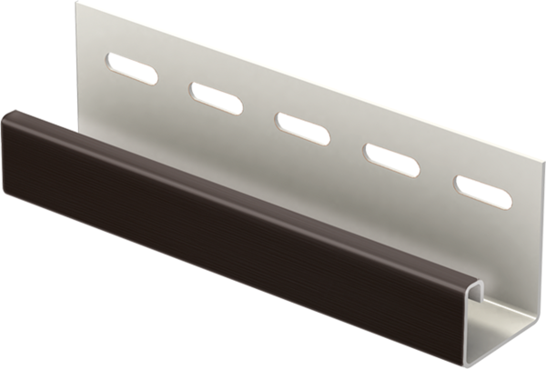 J-планка к Софиту PRO Тёмно коричневый купить в Ульяновске