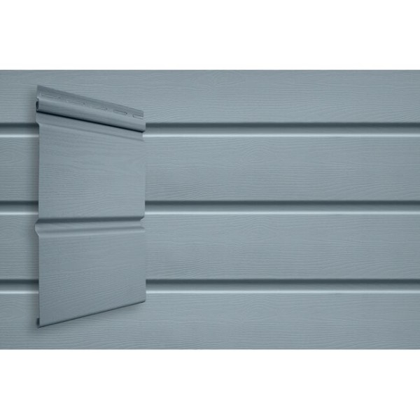 Виниловый сайдинг Grand Line Double-Брус Голубой купить в Ульяновске