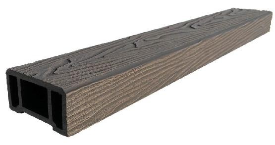 Перила ДПК 3D GardenParkett фактура дерева Венге купить в Ульяновске