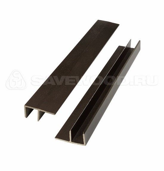 F-профиль ДПК Savewood – Тёмно-коричневый купить в Ульяновске