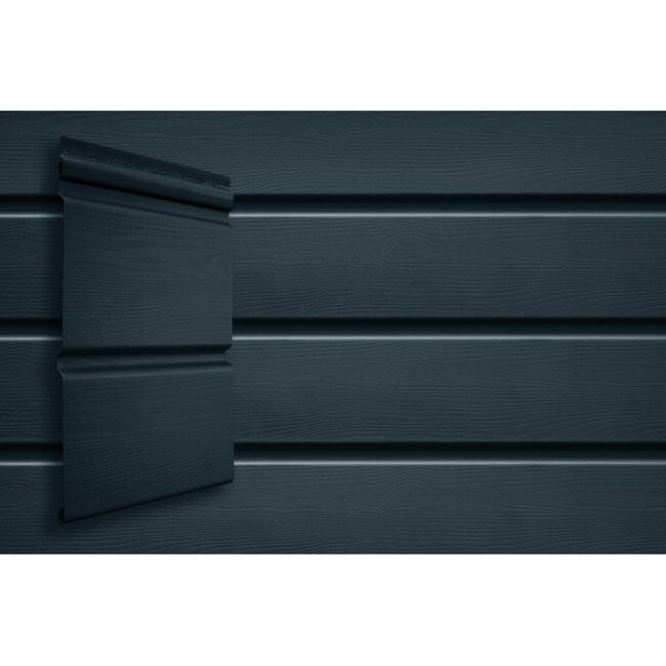 Виниловый сайдинг Grand Line Double-Брус Графит купить в Ульяновске