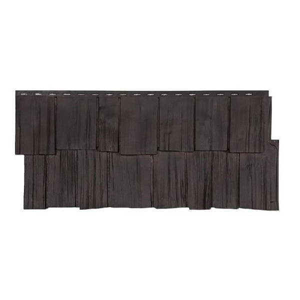 Фасадная панель T-Сайдинг- Щепа Дуб ЭКО-2 Венге купить в Ульяновске