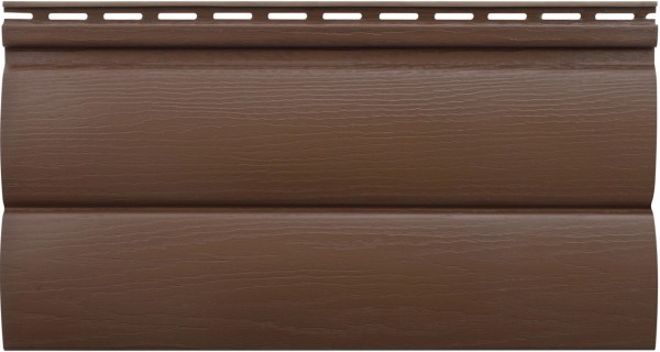 Сайдинг "blockhouse" под бревно, Акриловый Премиум ВН-03, орех тёмный купить в Ульяновске