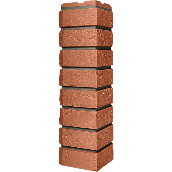 Угол наружный ДАЧНЫЙ Серия Баварский кирпич Терракотовый купить в Ульяновске