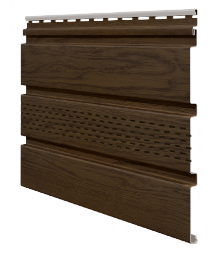 Софит ламинированный VOX NATURE с центральной перфорацией, Орех купить в Ульяновске