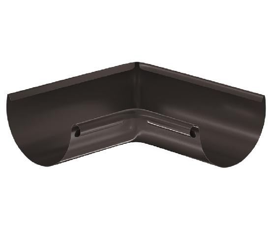 Водосток Aquasistem, система 150/100 - Угол желоба, внутренний 90° RR 32 Тёмно Коричневый купить в Ульяновске