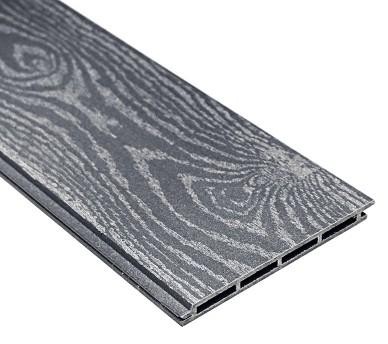 Фасадная доска из ДПК Faynag Premium Fusto Bаgnato - Графит купить в Ульяновске