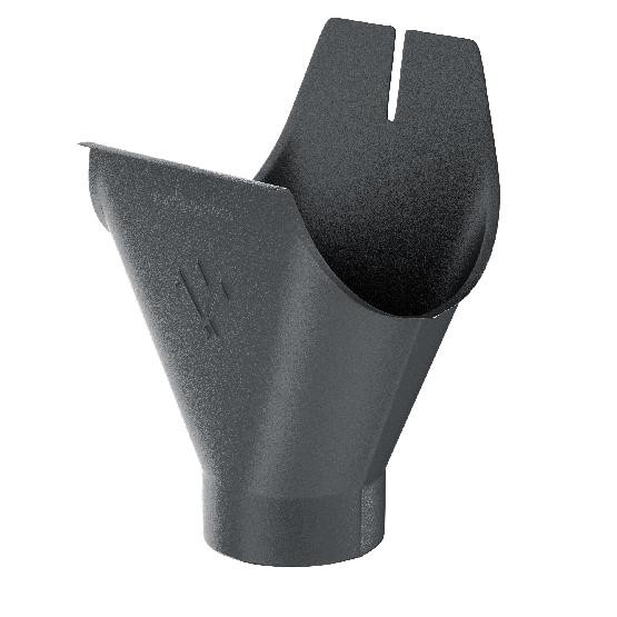 Водосток Aquasistem, Система 150/100 - Воронка желоба RR 23 Маренго matt купить в Ульяновске