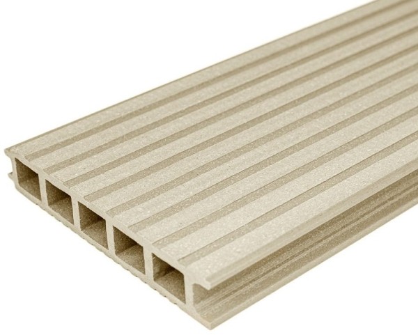 Террасная доска из ДПК бесшовная holzhof, Слоновая кость купить в Ульяновске