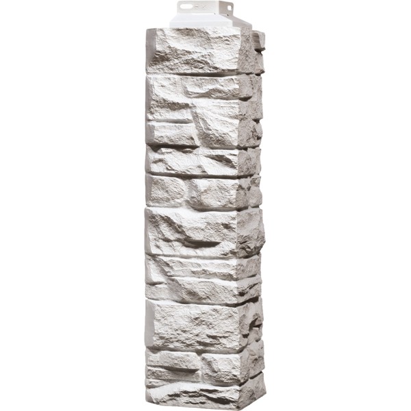 Угол наружный FineBer, Скала, Мелованный белый купить в Ульяновске