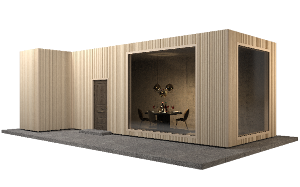 Фасадная панель GRINDERDECO, ДПК,двухсторонняя Выбеленный дуб купить в Ульяновске