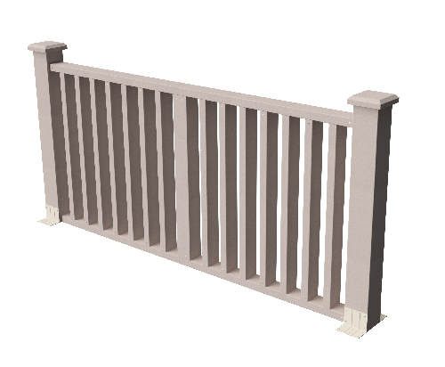 Ограждения декоративное ДПК GRINDERDECO  Риальто выбеленый дуб купить в Ульяновске