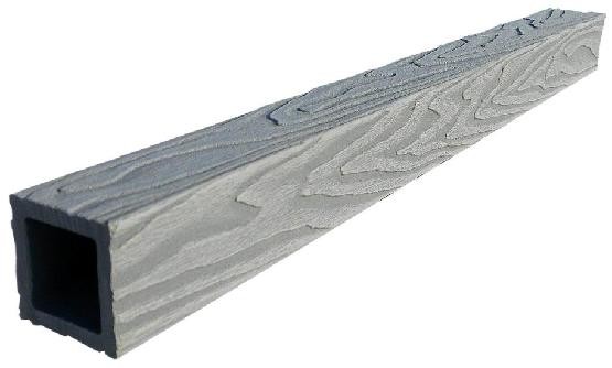 Балясина ДПК 3D GardenParkett фактура дерева Серый купить в Ульяновске