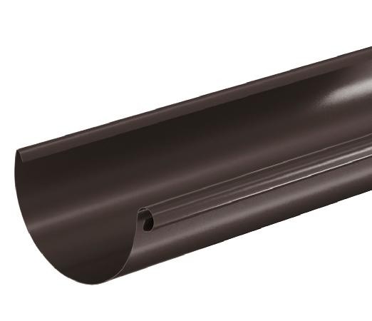 Водосток Aquasistem, система 125x90 - Водосточный желоб 3.00м RR 32 Тёмно Коричневый купить в Ульяновске