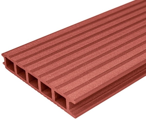 Террасная доска из ДПК бесшовная holzhof, Терракот купить в Ульяновске