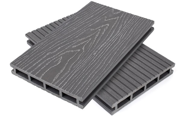 Террасная доская ДПК NanoWood Nature 3D пустотелая Серый купить в Ульяновске