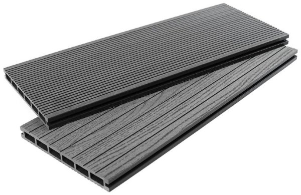 Террасная доска ДПК - ДеревоПласт- DP Standart+ графит купить в Ульяновске
