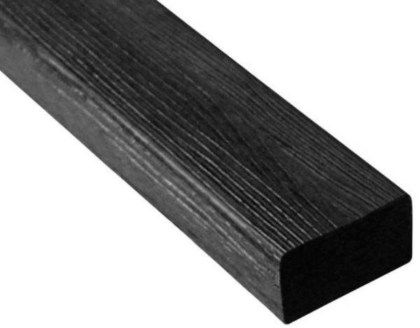 Брус для скамеек ДПК OutDoor шлифованный-черный купить в Ульяновске