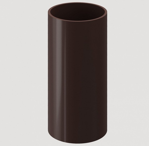 Труба водосточная ПВХ Docke STANDART Тёмно-коричневый купить в Ульяновске