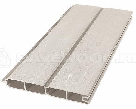 Заборный профиль из ДПК Savewood SW Agger матовый бежевый купить в Ульяновске