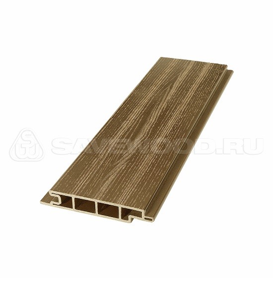 Террасная доска из ДПК SW Padus радиальный распил «SaveWood» тик купить в Ульяновске