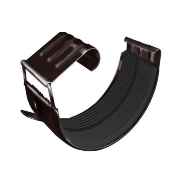 Водосток Grand Line 125x90 – Соединитель желоба RAL 8017 купить в Ульяновске