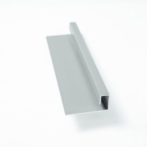 Профиль J завершающий алюминиевый (матовый) 3м купить в Ульяновске